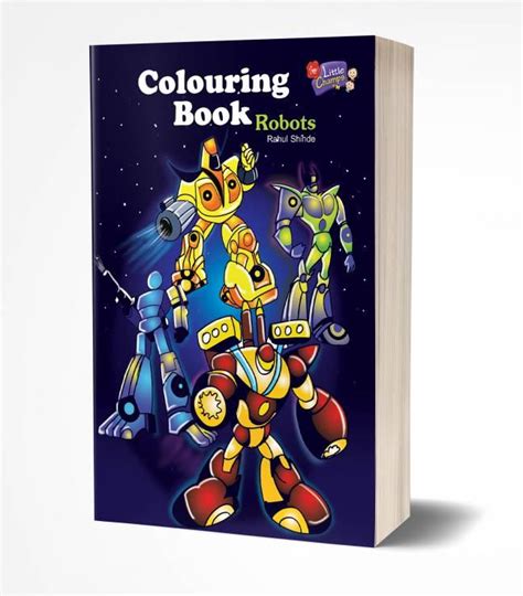 Coluring Book Robots by Rahul Shinde