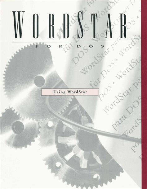 Comknow Wordstar Set