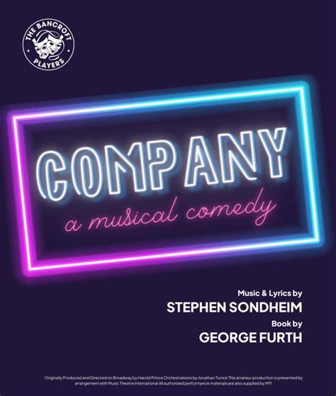 Company, a Musical Comedy, Director's Stage Guide