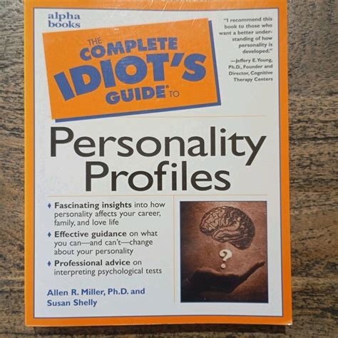 Complete Idiot's Guide to Personality Profiles