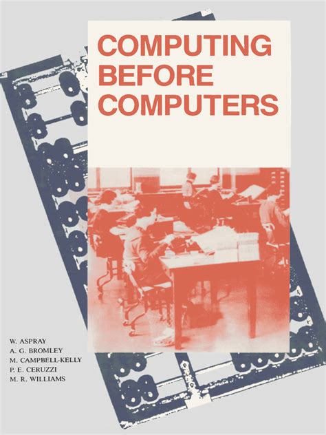 Computing Before Computers