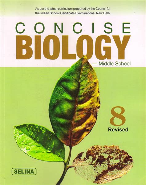 Concise Biology Middle School Class 8