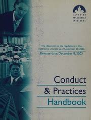 Conduct and Practices Handbook Course