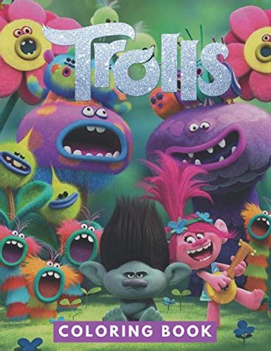 Conker Park Trolls Christmas Colouring Book