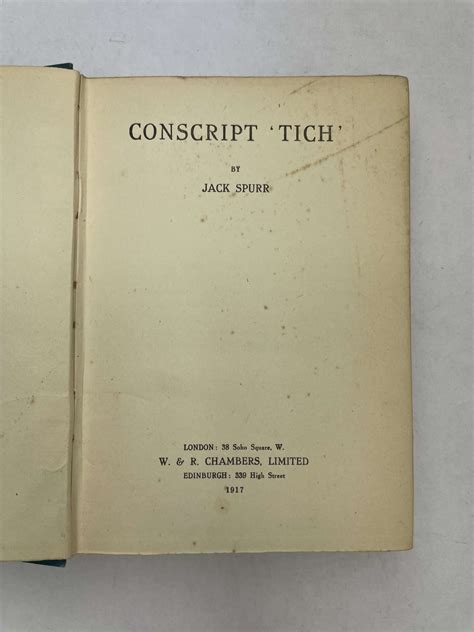Conscript 'Tich'