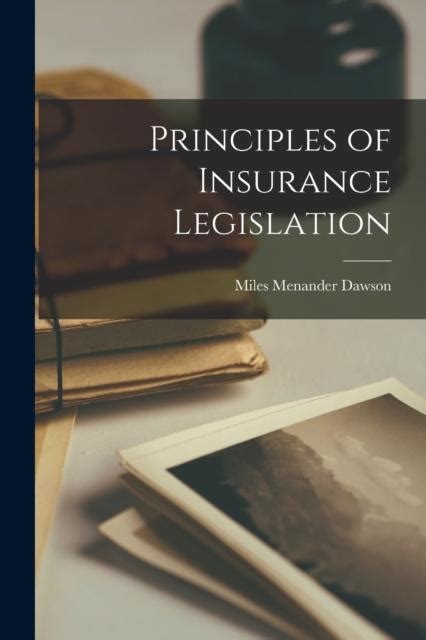 Consolidated Insurance Legislation