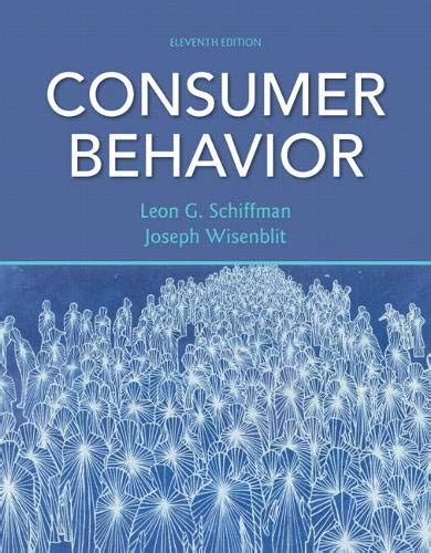 Consumer Behavior, 11th ed.