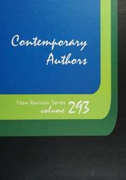 Contemporary Authors, Volume 293