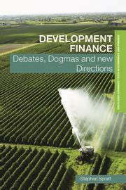 Contemporary Issues in Development Finance