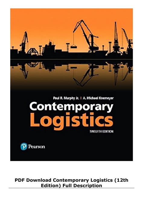 Contemporary logistics basis)