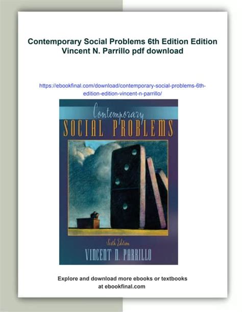 Contemporary social problems