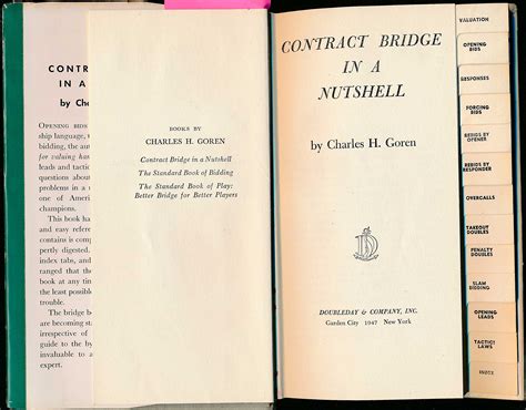 Contract Bridge (Nutshell Books)