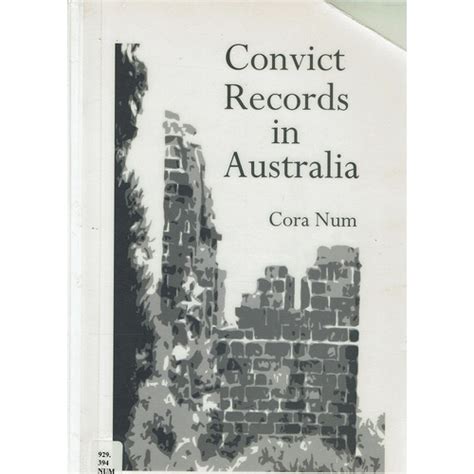 Convict Records in Australia