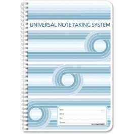 Cornell Notes: Universal Note Taking System Notebook