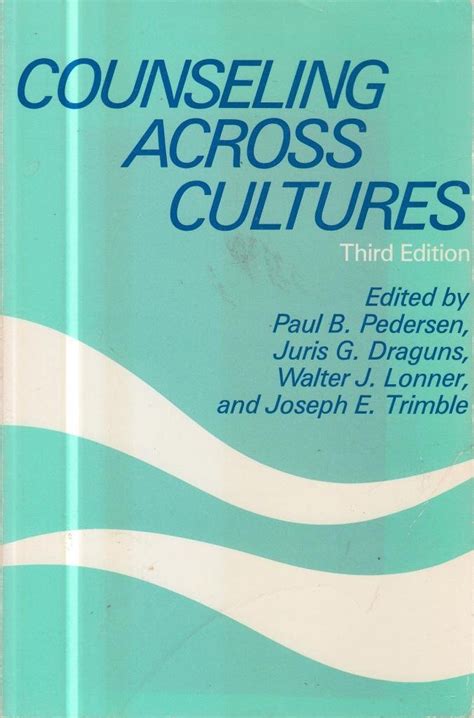 Counseling Across Cultures