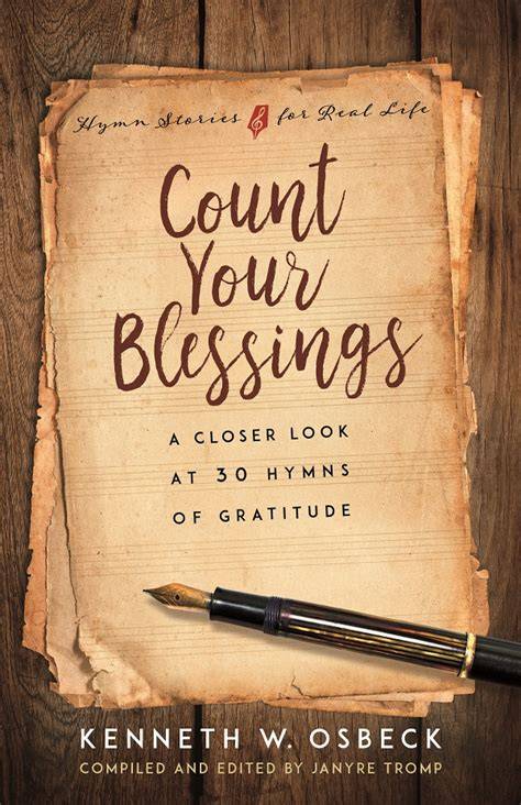 Count your blessings
