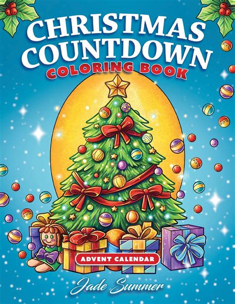 Countdown To Christmas Coloring Book