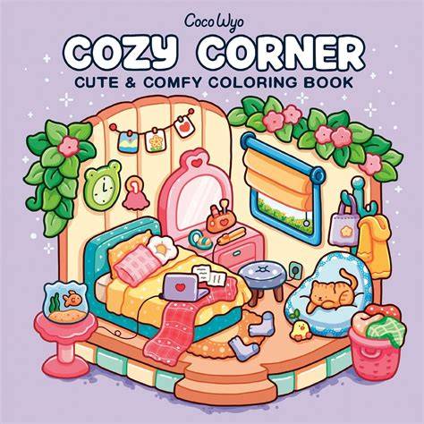 Cozy coloring book