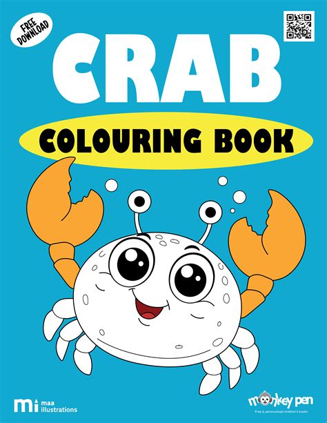 Crab Coloring Book