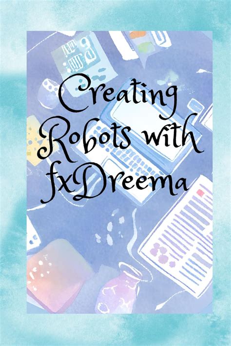 Creating Robots with fxDreema