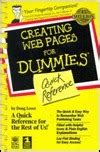 Creating Web Pages for Dummies: Quick Reference