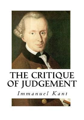 Critique of Judgment