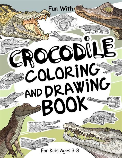 Crocodile Coloring Book