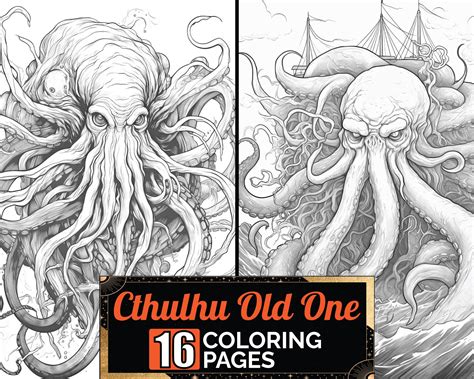 Cthulhu Colouring Book