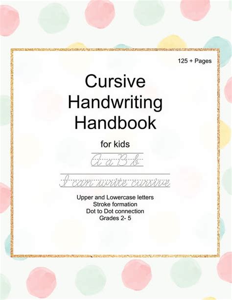 Cursive Handwriting Alphabet Handbook