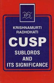 Cusp Sublords & Its Significance -KP