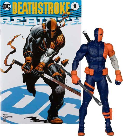 DEATHSTROKE: deathstroke action figure