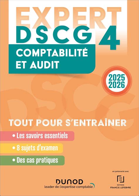 DSCG 4 comptabilité et audit