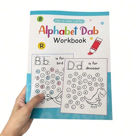 Dab or Color Uppercase Letter Fun Book