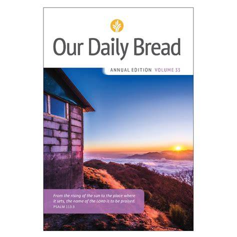 Daily Bread Jan-Mar 2013