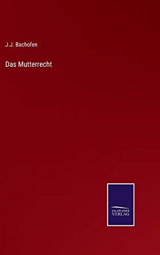 Das Mutterrecht