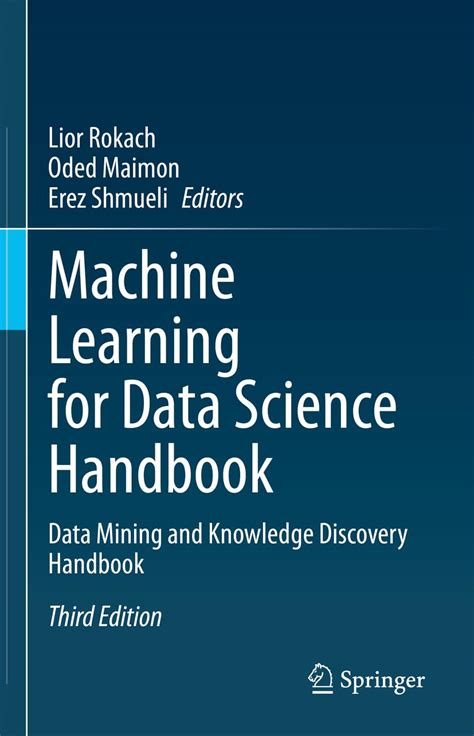 Data Science and Machine Learning: From Data to Knowledge