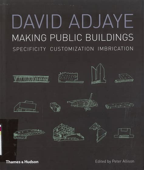 David Adjaye: Making Public Buildings