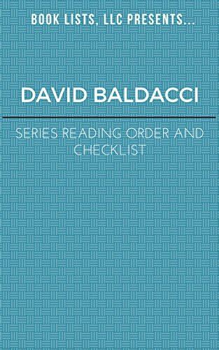 David Baldacci Series Order and Checklist