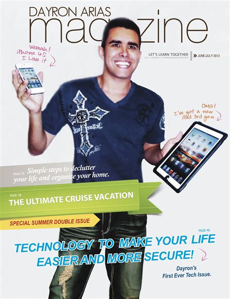 Dayron Arias Magazine - June/July 2012