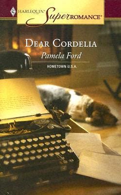 Dear Cordelia - Super Romance # 1291
