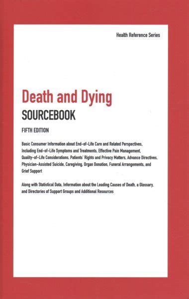 Death And Dying Sourcebook