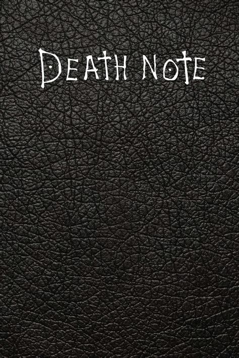 Death Note Notebook: Notebook with Rules 6 by 9 inch
