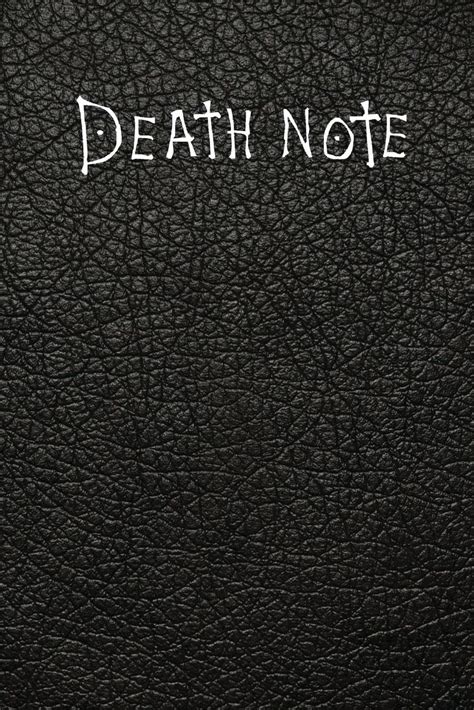 Death Notes Journal: Notebook