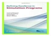 Defining Excellence in Simulation Programs