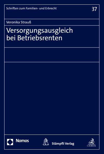 Der Versorgungsausgleich