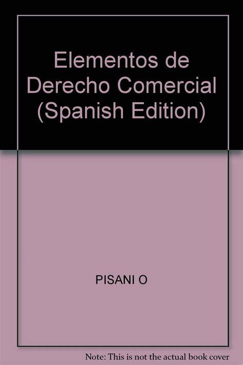 Derecho comercial (Spanish Edition)