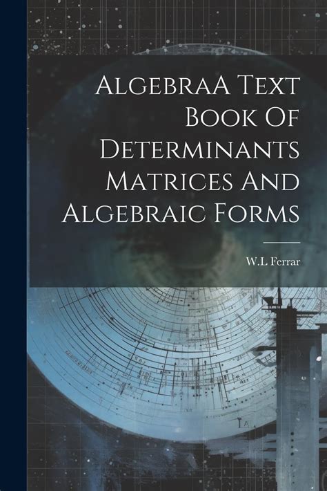Determinants & matrices
