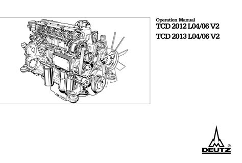 Deutz 2012 Operators Manual