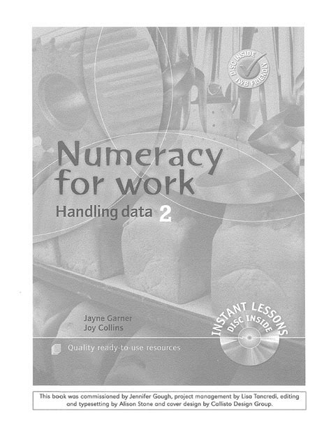 Developing Numeracy Handling Data