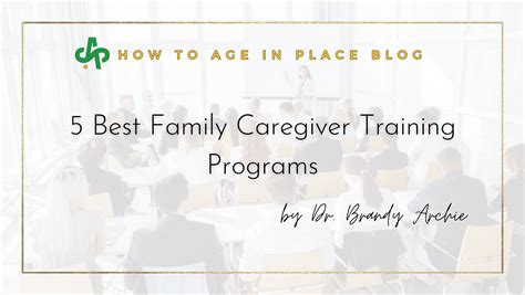 Developing a Caregiver Training Program